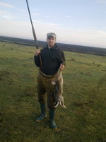 Hunting Rabbit in Romania